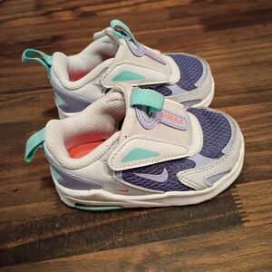 Nike Kids Sneakers - White, Purple, Teal